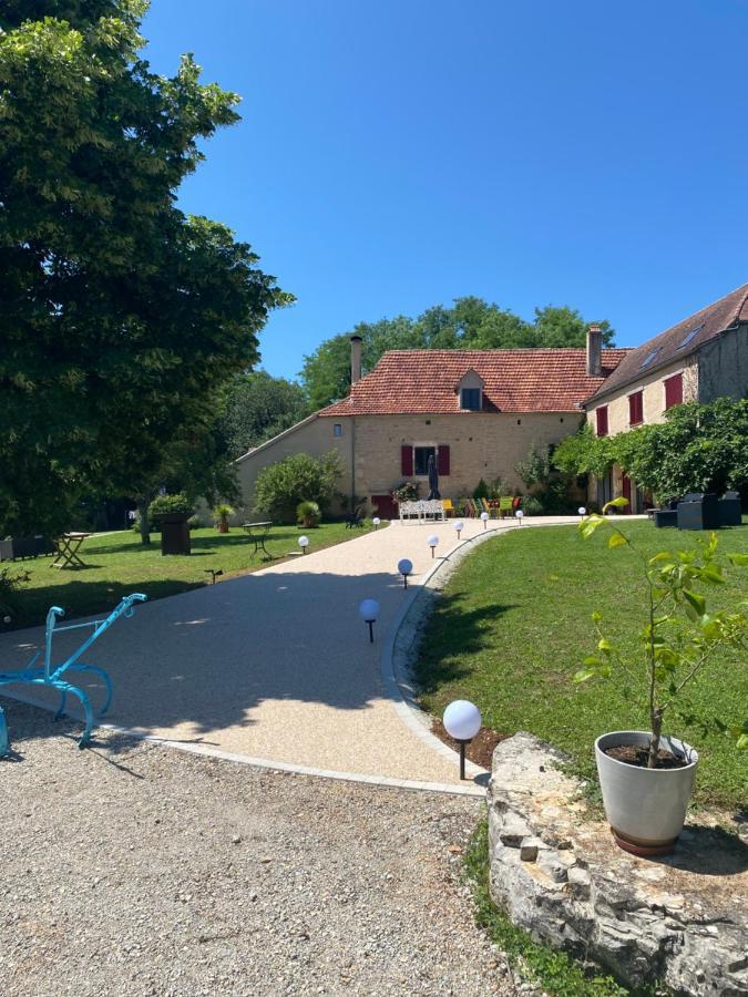 Le Domaine Du Gravier Bed and Breakfast Gramat Exteriör bild